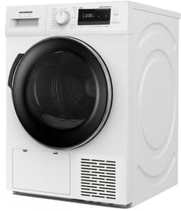 Heinner HHPD-M9G3A++ Warmtepompdroger 9 kg – 14 Droogprogramma’s – LED-display – Anti-sifonfunctie – Trommelverlichting – Startuitstel – Wit – 5 Jaar Garantie — thumbnail 3