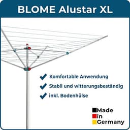 Droogmolen XL 40m - Ruimtebesparende en duurzame oplossing voor je wasgoed — thumbnail 2