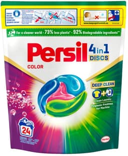 24 x Persil - Wasmiddelcapsules - 4-In-1 Discs - Gekleurde Was - 24 Wasbeurten - Wasmiddelcapsules - Gekleurde Was - Vlekkenverwijdering - Wasverzachter - Wasmiddel — thumbnail 2
