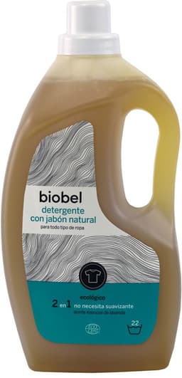 Biobel – Vloeibaar Wasmiddel – 1,5 L - 100% Natuurlijk – Biologisch afbreekbaar — thumbnail 2