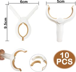 Ibenzoa® Winddichte handdoekclips voor strandstoelen en dikke badhanddoeken — thumbnail 2
