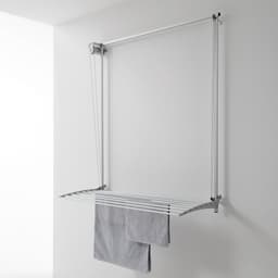 Foxydry Wall 128 cm droogrek wandmontage -bediening links- 128 x 52 x 137 cm — thumbnail 1