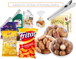 Goodivery ® Veelzijdige Roestvrijstalen Clips voor Keuken en Opslag, Set van 15 Stuks — thumbnail 3