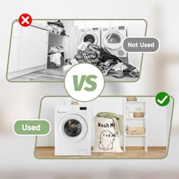 Set van 2 waszakken voor delicate kleding, ideaal voor reizen en wasmachinegebruik — thumbnail 4