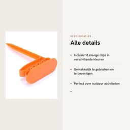 Handdoekhouder Duurzaam - Handdoekklemmen - Stranddoekclips - Ideaal voor Kamperen - Herbruikbaar - Voor Strand en Picknick - Strandclips — thumbnail 4