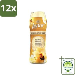 Lenor - Geurbooster - Gouden Orchidee - 22 Wasbeurten - Voordeelverpakking - 12 stuks - Lenor geur - Wasgeur — thumbnail 1
