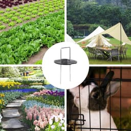 Solidchoice - Set van 50 Grondankers en Bufferschijven voor Tuinbevestiging — thumbnail 5