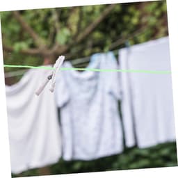 Nylon Waslijnen - Drooglijnen Kleding - Buiten Kleding Drogen - Winddicht Antislip - 5 stuks - Groen — thumbnail 4