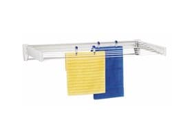 Leifheit wanddroogrek Telegant 36 Protect Plus - 3,6 m drooglengte - ophangbaar - wit
