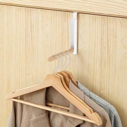 Dailygoods- Droogrek Opvouwbaar - Over de Deur Haken - Multifunctioneel - Kapstok - Draagbaar - 16 cm Uitgeschoven — thumbnail 2