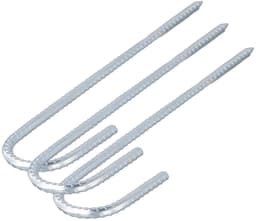 Omgoods - 12 Inch J-Haak Grondankers voor Bevestiging van Tenten en Tuinstructuren — thumbnail 5