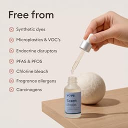 SnelShoppen - Natuurlijke Hennep Wasdroger Ballen, 4 Stuks, 35% Sneller, Hypoallergeen, Milieuvriendelijk, Stofconditioner, Snijdt Plooien en Statica — thumbnail 4