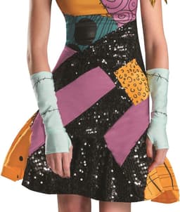 Tim Burtons The Nightmare Before Christmas Sally Glam Adult Costume — thumbnail 4