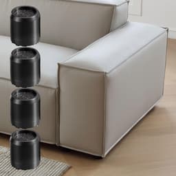 Wasmachine Pads - Anti-vibratie steunen - Stabiliseren van apparaten - Schokabsorberende kern - 4 stuks - Meerkleurig — thumbnail 2