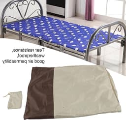 Draagbare Vouwbedhoes van Scheurbestendig Weerbestendig 210D Oxford Stof voor Tuinbed en Strandstoel (85 * 33 * 107cm) — thumbnail 2