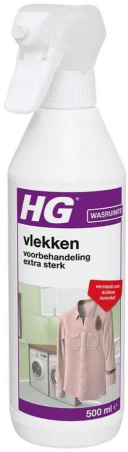 HG - Wasruimte - Vlekkenverwijderaar - Voorbehandeling - Spray - Extra Sterk - 500 ml - 1 stuk — thumbnail 1
