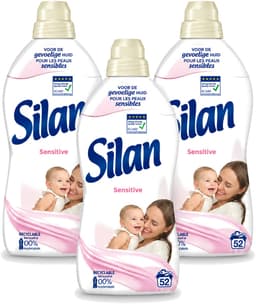 3 x Silan – Wasverzachter – Sensitive – 1144 ml - Voordeelverpakking - 3 stuks — thumbnail 1