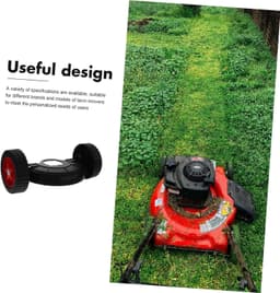 1set Vervangingswielen Voor Grasmaaier Duurzame Ondersteunende Wielen Voor Gemakkelijk Gebruik Van Tuinmachines Flexibiliteit Voor Tuinwerkzaamheden — thumbnail 3