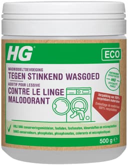 2 x HG ECO - Wasmiddeltoevoeging Tegen Stinkend Wasgoed - Effectieve Formule - 16 Wasbeurten - 500 g - Bulkverpakking - Wasmiddel - Douchemop - Stankmoleculen — thumbnail 2