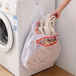 Waszak - 4 Stuks - Waszakken - Waszakjes - Wasnetten - Netwaszakken - Waszakjes Met Rits - Beschermzak voor Wasmachine - Laundry Bag - Kledingzakjes - Wassorteerder - Waszak Voor Delicate Stoffen - Voor Thuis, Slaapzaal, Hotel, Reizen — thumbnail 4