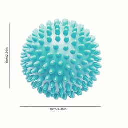8 Stuks - Wasbollen - Wasbollen voor wasmachine - herbruikbaar - 6*6 cm - blauw - kunststof - voor het reinigen van kleding thuis — thumbnail 2