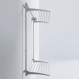 Foxydry Wall Plus 128 cm wanddroogrek -bediening rechts- 128 x 52 x 137 cm — thumbnail 3