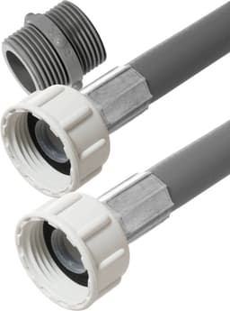 Dparts 1,5m aanvoerslang verlengslang - met koppelstukje - wasmachine en vaatwasser slang verlengen - 3/4" - 1,5 meter - 150cm - toevoerslang verlengset — thumbnail 2
