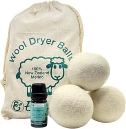 Elicious® - Drogerballen met Eucalyptus Geurolie - 6 Stuks - Merinowol - Duurzaam & Energiebesparend - Snellere Droogtijd — thumbnail 3