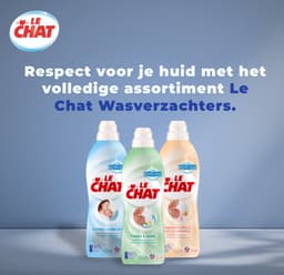 Le Chat Wasverzachter - Fresh & Care - Gevoelige Huid - Zachtheid en Comfort - Tegen Huidirritaties - Voordeelverpakking - 12 x 40 Wasbeurten — thumbnail 3