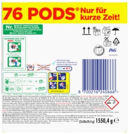 Ariel All-in-1 color+ wasmiddel Pods 2x38 - 76 wasbeurten — thumbnail 2
