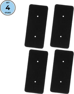 Bramokava 4x Filter geschikt voor Samsung Droger DC6200376A - DC62-00376A - 230 x 100 mm Spons Foam Schuimfilter — thumbnail 1