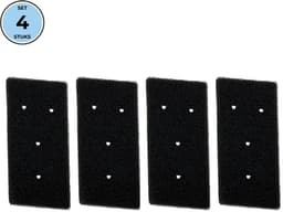 Bramokava 4x Filter geschikt voor Droger Whirlpool Bauknecht Ignis ( met 4 gaatjes) - 481010345281 - 8015250474909 - 481010716911 - Spons Foam Schuim — thumbnail 1