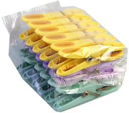 36 X Sorbo Wasknijpers - Soft Grip - UV Beschermd - Extra grip - Van Toen Het Nog Kwaliteit Was - Leuke Pastel Kleuren - 36 stuks - Wasknijpers Extra Sterk - Made in EU — thumbnail 3