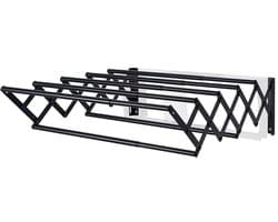 CRLYN® Wanddroogrek - Droogrek Inklapbaar - Wasrek - Droogtoren - Droogrekken - Droogmolen
