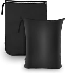 Waszakken - Waterdichte natte droge waszak - reistas voor natte kleding met ritsen - vuile waszak - multifunctionele waszakken - organizer - opbergtas voor badpakken - Bescherm je Wasgoed en Wasmachine (1 stuk,16 x 20 inch) — thumbnail 2