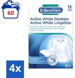 Dr. Beckmann Active White Sheets 15 stuks per verpakking - Voordeelverpakking - 4 stuks — thumbnail 5