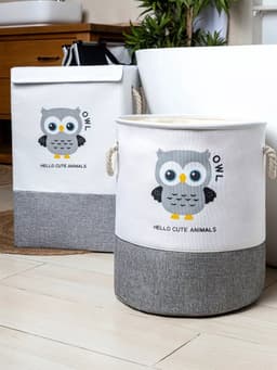 Opbergmand Kinderkamer - Wasmand Kinderkamer - Speelgoedmand Kinderen - Laundry Basket — thumbnail 4