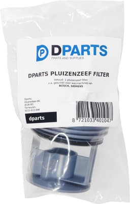 Dparts wasmachine filterdop geschikt voor Bosch en Siemens - pluizenfilter - pluizenzeef - filter van afvoerpomp - nr. 647920 - 00647920 - 00605010 — thumbnail 4