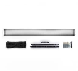 KADAX Hangdroger 6x140cm zwart AV140-P6St — thumbnail 5