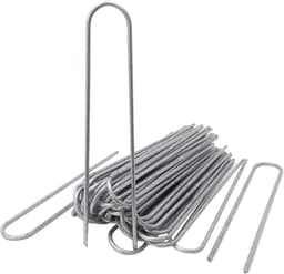 100 Grondankers 200 x 25 mm – Verzinkte U-Haringen voor Harde Vloeren en Tuinbevestiging — thumbnail 3
