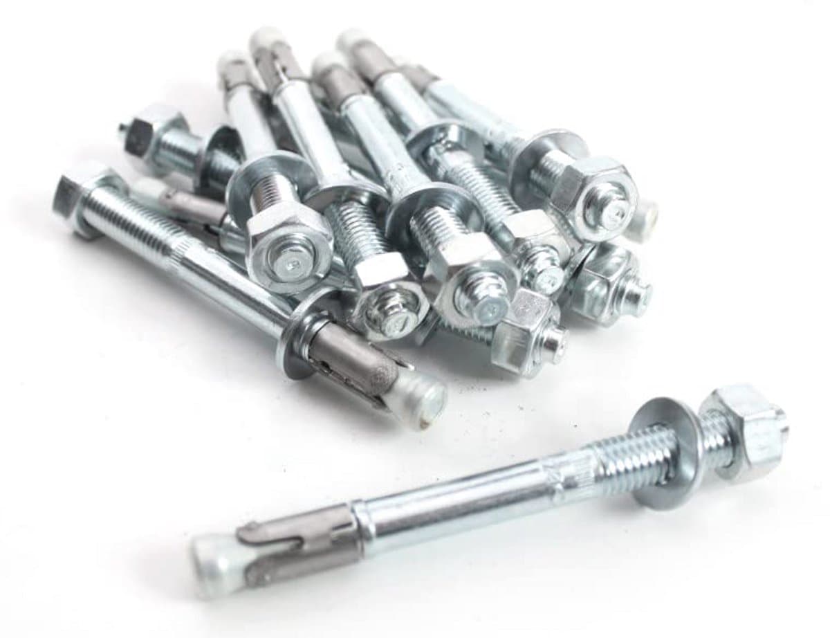 Heavy Duty M12 Pluggen - 10 Stuks - Boutankers voor Beton — afbeelding 1