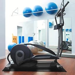 Rubberen anti-vibratie mat | Geluid- en schokabsorberend | Ideaal voor fitnessstudio, stal en terras | Verkrijgbaar in diverse diktes — thumbnail 2