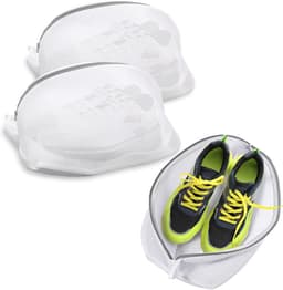 Famanu – Zakken voor schoenen - wasgoed - duurzaam materiaal - herbruikbaar - ventilatie voor wasgoed - geschikt voor sneakers en delicate items — thumbnail 1