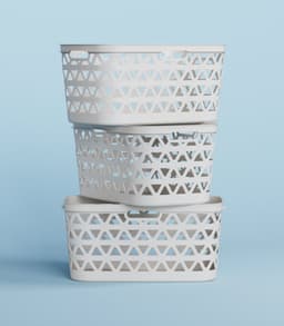 Curver Oceana Wasmand - 45L - 57,1x37,1x27,1cm - Wit — thumbnail 5
