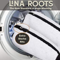 Lina Roots® Kicks Cleaner - Schoenen Waszak Set - 2 Stuks - Wasmachine Wasnet voor Sneakers — thumbnail 2