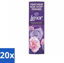 Lenor - Geurbooster - Bloemen Boeket - Non-Stop Frisheid - 19 Wasbeurten - Bulkverpakking - 20 stuks — thumbnail 1