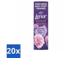 Lenor - Geurbooster - Bloemen Boeket - Non-Stop Frisheid - 19 Wasbeurten - Bulkverpakking - 20 stuks
