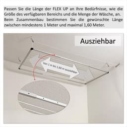 Uittrekbare Plafondwasdroger - Ruimtebesparend en Multifunctioneel — thumbnail 3