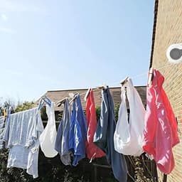 Dubbele Intrekbare Waslijn voor Buiten en Binnen - 26 Meter Droogruimte — thumbnail 2