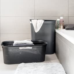 Flexibele Wasmand - 41 L - Antraciet — thumbnail 3